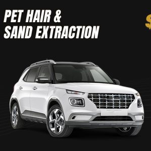 Pet hair & sand extraction